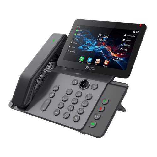 Telefono IP Wi-Fi, Handset Inalámbrico, Recepción de Video, 20 Líneas SIP, Puertos Gigabit, PoE con Puerto USB, Bluetooth.