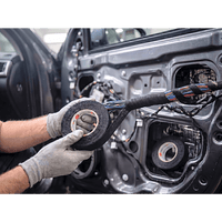 Cinta Automotriz de Fieltro PET / Aplicaciones de protección mecánica avanzada y reducción de vibraciones en cableado / Color Negro