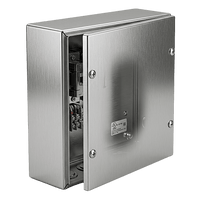 Caja Extra Grande 6" x 6" x 4"/ Profundidad 4"/ Sin Orificios.