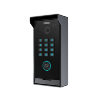Videoportero Slim IP SIP con Cámara HD, IP IP65, Teclado Numérico y Relé, Apertura por BLE, Tarjeta, Remoto, Protocolo ONVIF, Compatible con App Fanvil Link