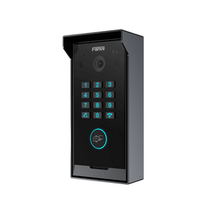 Videoportero Slim IP SIP con Cámara HD, IP IP65, Teclado Numérico y Relé, Apertura por BLE, Tarjeta, Remoto, Protocolo ONVIF, Compatible con App Fanvil Link