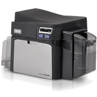 Impresora de Tarjetas ID FARGO DTC4250e / Dye Sublimation y Transferencia Térmica de Resina / Resolución 300 dpi / Seguridad AES-256 / Interfaz USB 2.0 y Ethernet / Capacidad de Tarjeta de Entrada 100 Tarjetas