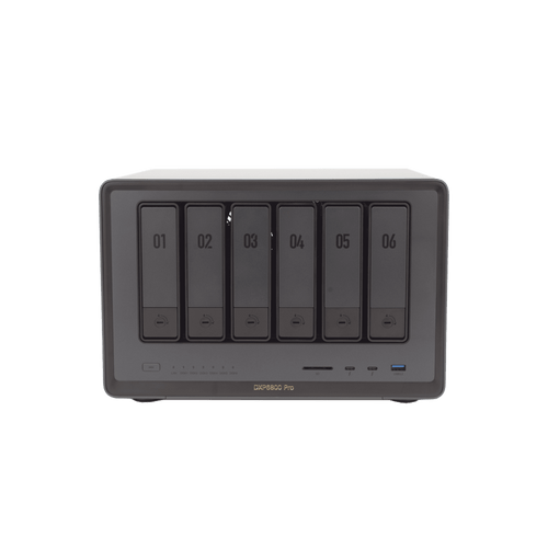 NAS UGREEN NASync DXP6800 Pro / Intel Core i5-1235U 10 Núcleos / 6 Bahías SATA + 2 M.2 NVMe / 2 Puertos Thunderbolt 4 / 2 Puertos 10GbE / 8K HDMI / PCIe 4.0 x4 / DDR5 Hasta 64GB / Compatibilidad Multiplataforma