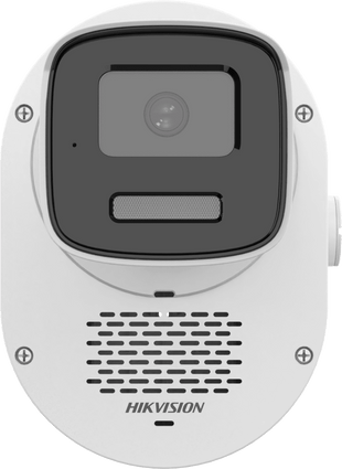 [Dual Light + ColorVu] Bala IP 4 Megapixel / Lente 4 mm / 50 mts IR + 50 mts Luz Blanca / Micrófono Integrado / ACUSENSE Lite / Exterior IP67 / WDR 120 dB / PoE / Micro SD