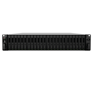 Servidor All-Flash Synology FlashStation FS6400 | 24 Bahías SAS-SATA | Dual Intel Xeon Silver 4110 | 32GB DDR4 ECC RDIMM | 10GbE | Escalable hasta 72 Unidades.