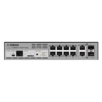 SWITCH DE RED L2 INTELIGENTE CON 10 PUERTOS POE AT 30W P/ DANTE