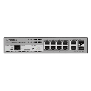 SWITCH DE RED L2 INTELIGENTE CON 10 PUERTOS POE AT 30W P/ DANTE