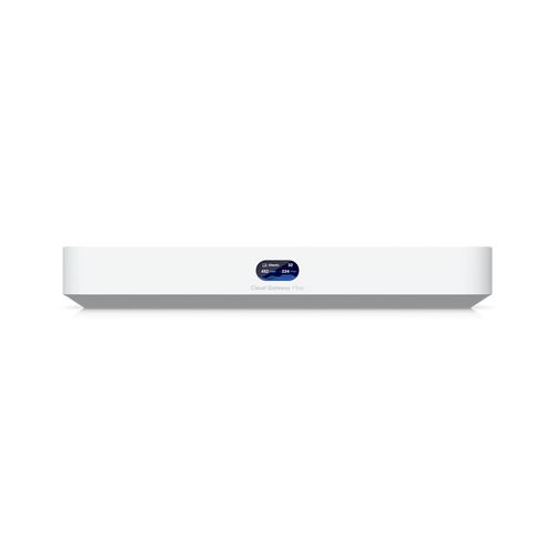 UCG Fiber Cloud Gateway de 10G de Escritorio con Switch Integrado de 4 Puertos 2.5 GbE y 1 Puerto 10G SFP+, Compatibilidad Total con Full Stack UniFi