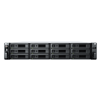Servidor de Almacenamiento RackStation RS2423+ | 12 Bahías | 2U | Hasta 216 TB | Rendimiento 3,500/1,700 MB/s | Expansión a 432 TB | 10GbE | Fuentes de Alimentación Duales | Alta Disponibilidad.