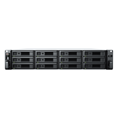 Servidor de Almacenamiento RackStation RS2423+ | 12 Bahías | 2U | Hasta 216 TB | Rendimiento 3,500/1,700 MB/s | Expansión a 432 TB | 10GbE | Fuentes de Alimentación Duales | Alta Disponibilidad.