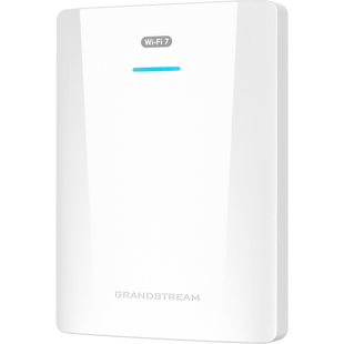 Punto de Acceso Wi-Fi 7 para Pared / GWN7670WM / MIMO 2x2:2 DL-UL OFDMA / Modulación 4096 QAM / 2.5G Ethernet PoE+ / Hasta 256 Clientes / QoS Avanzado / Cobertura 175 mts / Gestión Integrada y en la Nube