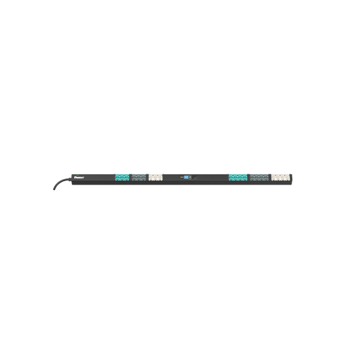 PDU Inteligente Monitoreable EL2P para Distribución de Energía, Enchufe de Entrada IEC 60309 3P+N+E 6h 16A (IP44), 21 Salidas C13/C15 y 21 C13/C15/C19/C21, de Instalación Vertical, 230 Vca, 16 Amp