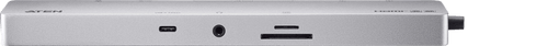 Dock Multipuerto USB-C | 11 en 1 | 8K Single o Dual 4K | PD 100W | USB 3.2 Gen 1 | Ethernet Gigabit | SD MicroSD | Aluminio