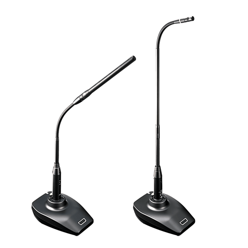 Transmisor de Micrófono de Mesa | System 20 PRO | Conector XLR-F para Micrófono Gooseneck | Batería de Ión-Litio | Pantalla OLED | USB Type-C | 10-20 Canales Simultáneos | AES128