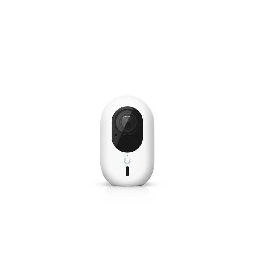 Cámara UniFi Protect G6 Instant con WiFi, 4K, Sensor de Imagen 8MP 1/1.8", Multi-TOPS AI, Audio Bidireccional, Visión Nocturna IR, Protección IPX5, Reconocimiento Facial y de Matrícula