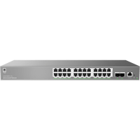 Switch de Red Empresarial L2++ / Serie GWN7800 Pro / 24 Puertos Gigabit PoE 250W / 2 Puertos SFP+ / Gestión Cloud GDMS / VLAN 4K / QoS Avanzado / Seguridad Integral