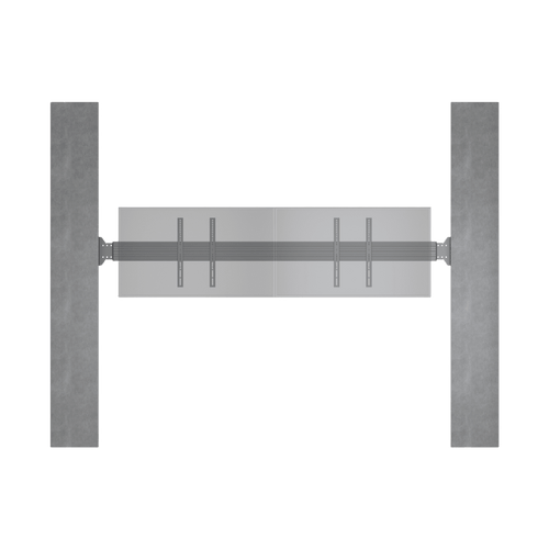 Sistema de Montaje en Pared / Rieles 2000 mm (78.7 in) / Estructura Modular / Soporte Ajustable / Incluye Herramientas y Tornillería Completa
