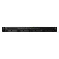 Unidad de Expansión Synology RX418 | 4 Bahías SATA HDD/SSD 3.5" y 2.5" | eSATA | Profundidad 30 cm | Compatible con RackStation 1U | Administración DSM.