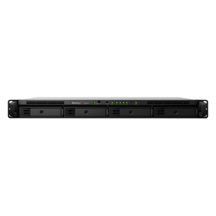 Unidad de Expansión Synology RX418 | 4 Bahías SATA HDD/SSD 3.5" y 2.5" | eSATA | Profundidad 30 cm | Compatible con RackStation 1U | Administración DSM.