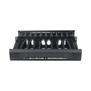 Organizador de Cables Horizontal CableTek, Doble (Frontal y Posterior), Para Rack de 19in, 2 UR