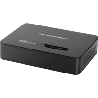 Adaptador de Teléfono Analógico ATA 2 Puertos FXS (Conectar Teléfono Análogo) con Router NAT Gigabit / Compatible SIP / Cifrado AES Reforzado / Calidad de Voz HD / Soporta Fax T.38 / Router NAT Alto Rendimiento