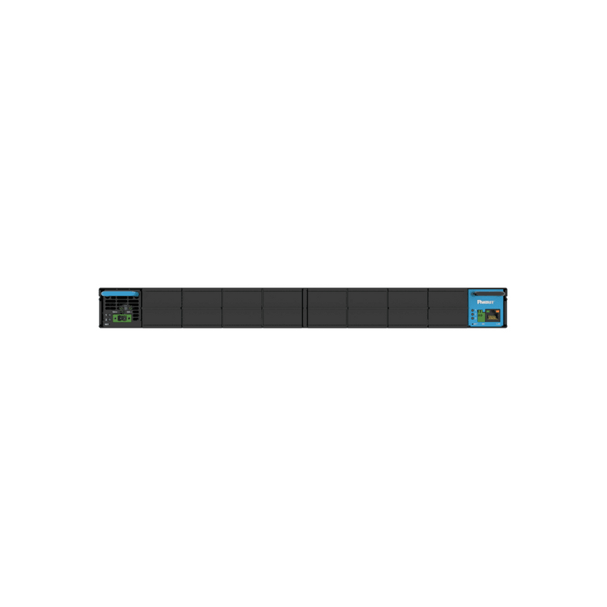 Chasis Para 9 Transmisores FMPS Clase 4, Hasta 4800 W de Potencia, Tarjeta de Red Incluida, 1 UR, Color Negro