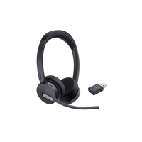 Diadema Inalámbrica WH64 Hybrid Dual de Yealink con Certificación Teams y Micrófonos con Acoustic Shield 2.0