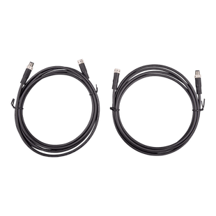 Cable con Conector Circular M8 para comunicación Batería Victron Litio NG / 2 m de Largo
