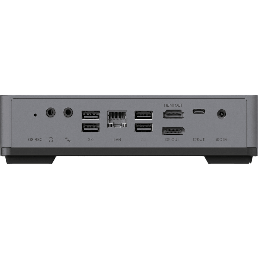 Mini Estación de Trabajo / CPU i7 / 16 GB RAM / 512 GB SSD / Windows 11 IoT / 2 Salidas de Video (HDMI-DP) / USB-C y USB-A