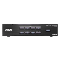 Switcher HDMI a USB 4 Entradas | 4K@60 | USB-C Streaming | Audio Mixer | PiP/Chroma | Control App