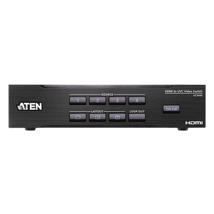 Switcher HDMI a USB 4 Entradas | 4K@60 | USB-C Streaming | Audio Mixer | PiP/Chroma | Control App