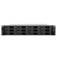 Unidad de Expansión Synology RX1225RP | 12 Bahías para Unidades 3.5" y 2.5" SATA HDD/SSD | Intercambio en Caliente | Fuente de Alimentación Redundante | Compatible con Synology DSM .