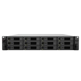 Unidad de Expansión Synology RX1225RP | 12 Bahías para Unidades 3.5" y 2.5" SATA HDD/SSD | Intercambio en Caliente | Fuente de Alimentación Redundante | Compatible con Synology DSM .