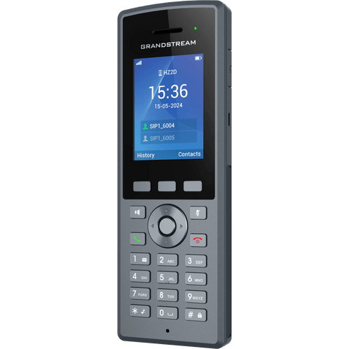 Teléfono Inalámbrico DECT HD Reforzado DP735 / 20 Cuentas SIP / Pantalla TFT LCD 2.4 Pulgadas / Alcance 400 m Exteriores / IP67 / Audio Full HD / Batería 2000 mAh / Compatible con Estaciones Base DP750, DP752, DP755