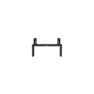 Rack de Distribución Aéreo de 2 Postes PanZone®, Rieles Roscados #12-24, de 4 UR, Color Negro