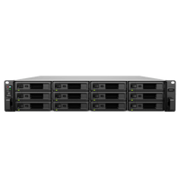 Servidor de Almacenamiento Synology SA3410 | 12 Bahías | Escalable hasta 96 Bahías | 1.728 PB de Capacidad Bruta | 6.200 MB/s Lectura Secuencial | 3.000 MB/s Escritura Secuencial | 10GbE RJ-45 | PCIe 3.0.