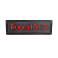 Pantalla LED de Pasillo para Hospital/Asilos, Doble Cara, Matriz 128×32, Indicadores RGB, Para Solución de Enfermería Fanvil