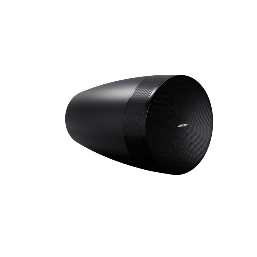 Altavoz Colgante Luna | Designmax | Sistema de Rango Extendido | Array Circular Ring Array™ 8 Drivers | Woofer 8" Integrado | Cobertura 140° | Color Negro