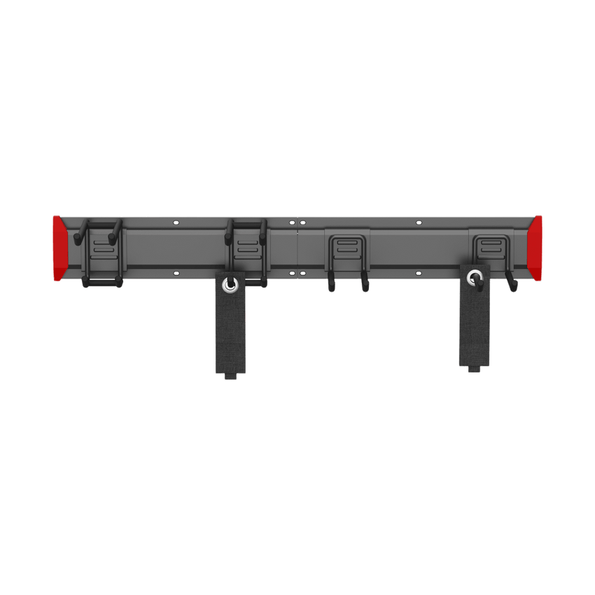Estante de Almacenamiento de Pared Versátil de Alta Resistencia (en 2 Placas de Pared)