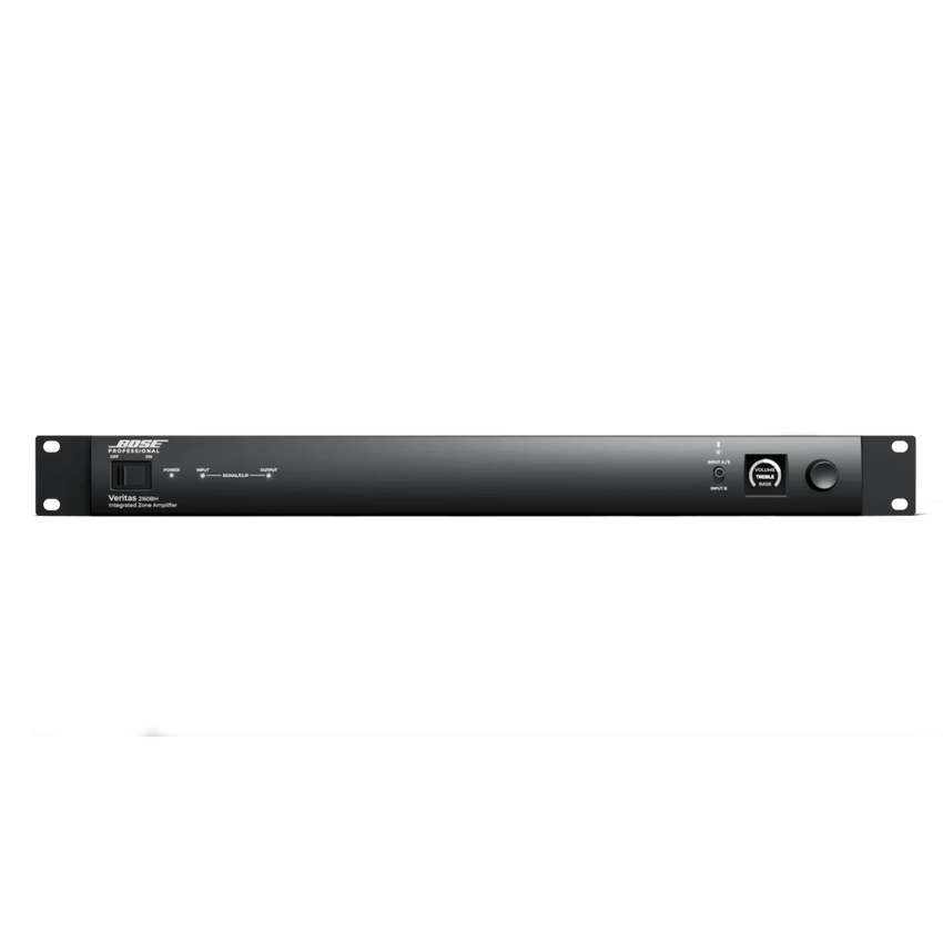 Amplificador Veritas | 2x160W |70/100V | DSP | Bluetooth | 2 Zonas | Entradas RCA y Balanceadas