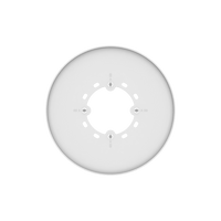 Cubierta de Montaje Policarbonato Blanco para camara PNM-C16013RVQ / Compatible con SBP-250WMW_SBP-400WMW / 4 Agujeros de Montaje 5 mm / Paquete 5 Piezas