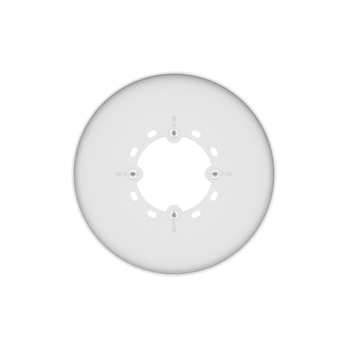 Cubierta de Montaje Policarbonato Blanco para camara PNM-C16013RVQ / Compatible con SBP-250WMW_SBP-400WMW / 4 Agujeros de Montaje 5 mm / Paquete 5 Piezas