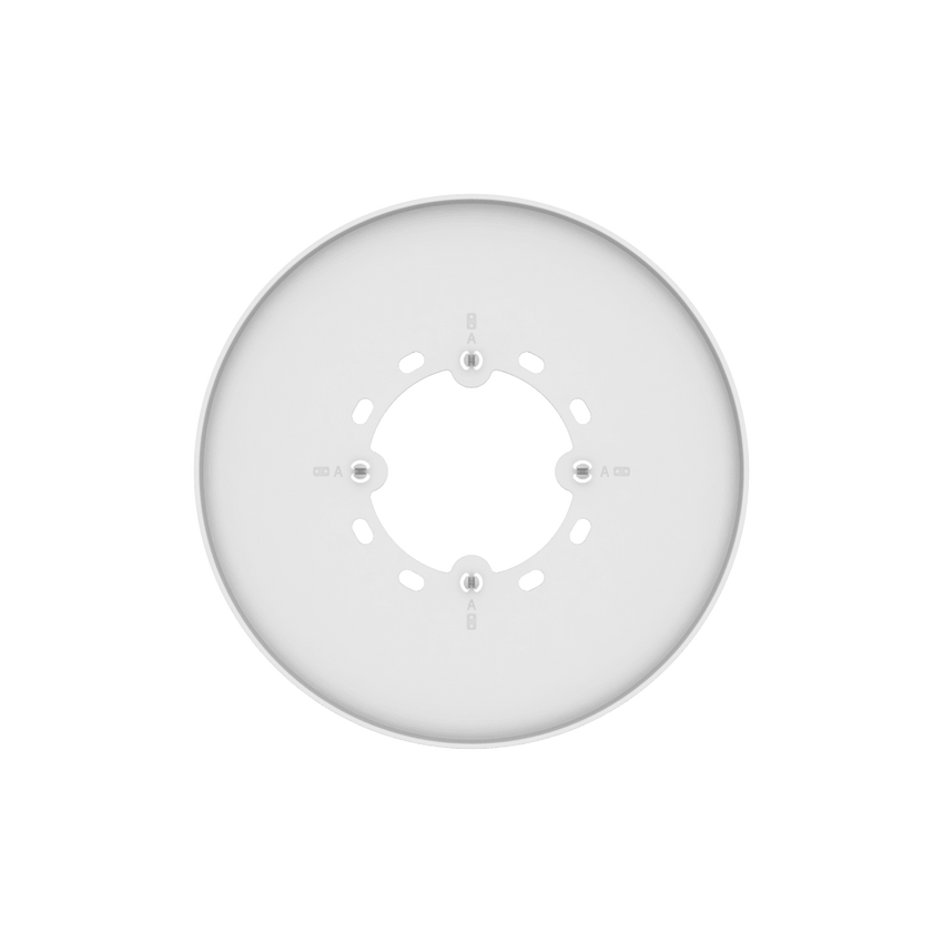 Cubierta de Montaje Policarbonato Blanco para camara PNM-C16013RVQ / Compatible con SBP-250WMW_SBP-400WMW / 4 Agujeros de Montaje 5 mm / Paquete 5 Piezas