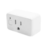 Adaptador PlugIn inalámbrico WIFI/ Nube P2P / Medición de consumo/ Soporta Google y Alexa / 15A
