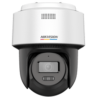 [ColorVu + Dual Light] Cámara Exterior PT TurboHD 3K  / Audio Bidireccional y Sirena / Luz Blanca 40 m / IP66 / -30°C a 60°C / Material Plástico