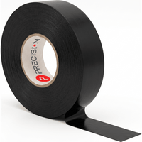 Cinta de Aislar de Vinilo PVC / Uso General / Espesor 0.13 mm (5 mil) / Ancho 19 mm / 20 m de Largo / Color Negro