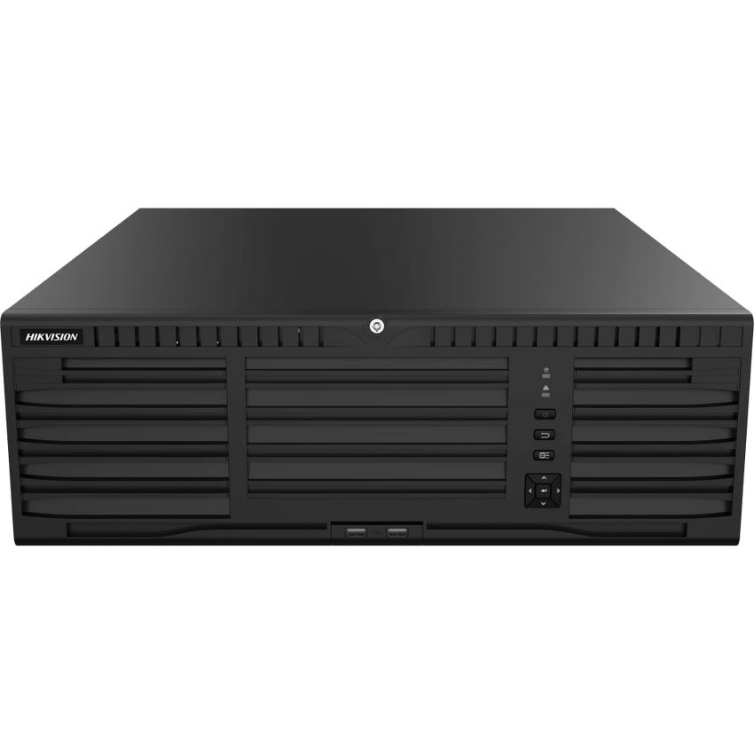 [AcuSeek] NVR 32 Megapixel (4K) / 64 Canales IP / AcuSense / ANPR / Conteo de Personas / Heat Map / 16 Bahías de Disco Duro / 2 Tarjetas de Red / Soporta RAID con Hot Swap / 2 HDMI en 8K / Soporta POS / Alarmas I/O / ACU