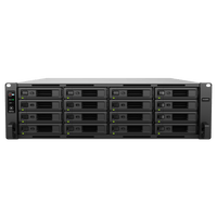 Servidor de Almacenamiento RackStation RS2825RP+ | 16 Bahías | 3U | Hasta 560 TB | Rendimiento 3,519/1,790 MB/s | Fuentes de Alimentación Duales | Expansión PCIe | Compatible con Virtualización y Vigilancia.