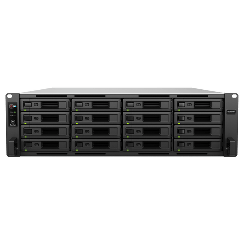 Servidor de Almacenamiento RackStation RS2825RP+ | 16 Bahías | 3U | Hasta 560 TB | Rendimiento 3,519/1,790 MB/s | Fuentes de Alimentación Duales | Expansión PCIe | Compatible con Virtualización y Vigilancia.