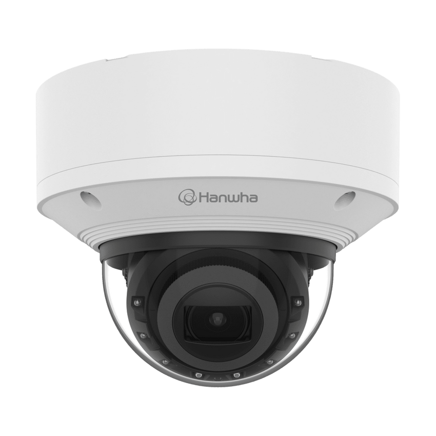 Cámara IP Domo Antivandálica 5MP para interior / Fácil Instalación / Lente Motorizado 3.6 - 9.4mm / IR 50M / WDR 150db / H.265 & WiseStream II